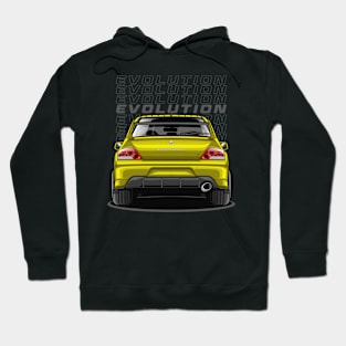 Lancer EVO IX GT (Monte Carlo Yellow) Hoodie